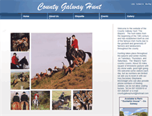 Tablet Screenshot of countygalwayhunt.com